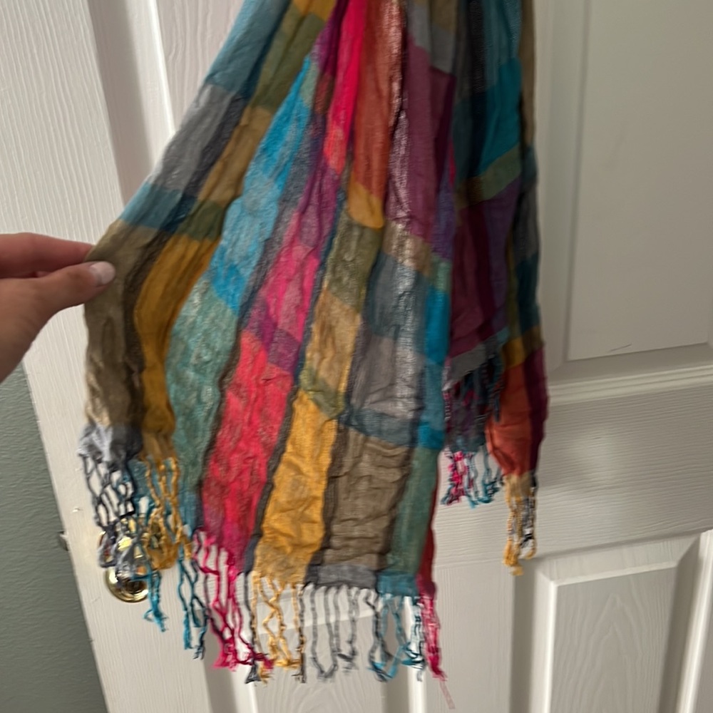 Bright Multicolor scarf - Picture 2 of 4